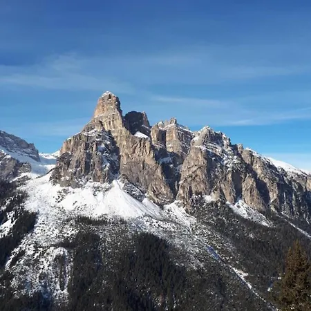 Apartments Da La Vedla Flats San Cassiano  Exterior photo